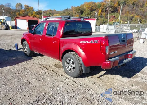 2012 Nissan Frontier Pro-4X z USA, uszkodzony, nr VIN 1N6AD0EV3CC445474